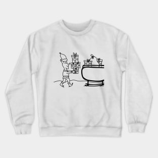 Christmas elf Crewneck Sweatshirt